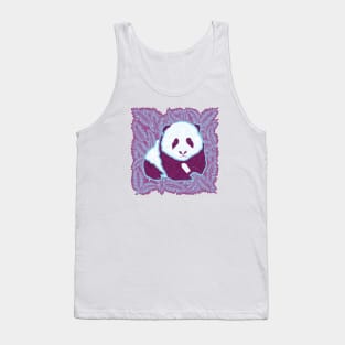 Panda Pattern Tank Top